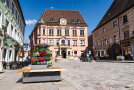 Blick auf das Rathaus