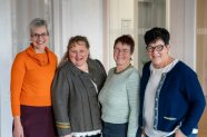 Susanne Hauck, Margit Fieger, Monika Barnsteiner, Inge Habel (v.li.)