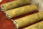 Cannelloni mit Spinat und Ricotta